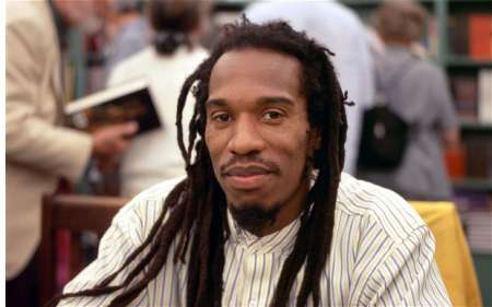 British poet, Benjamin Zephaniah, the former husband of Amina